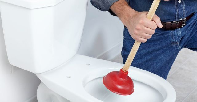 blocked toilet repair