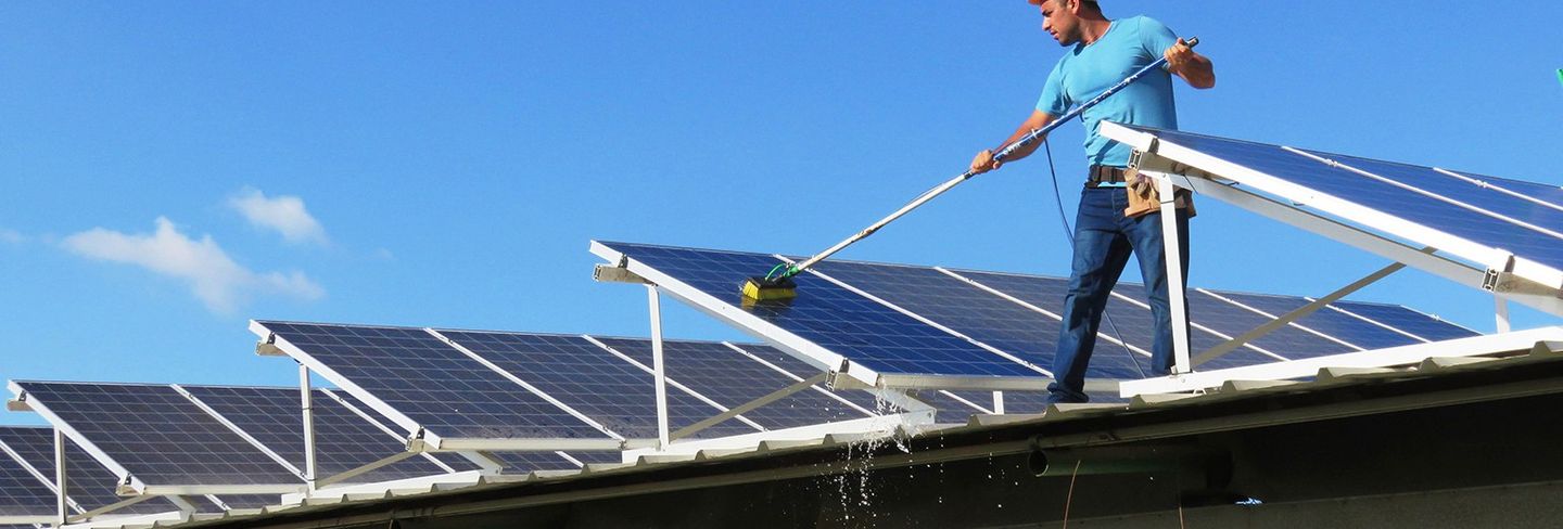 The Cost of Cleaning Solar Panels