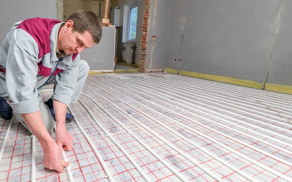 radiant floor heating cost