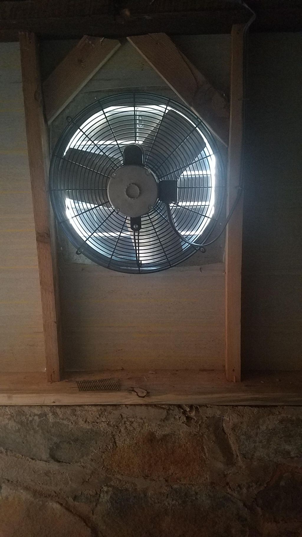 exhaust fan install