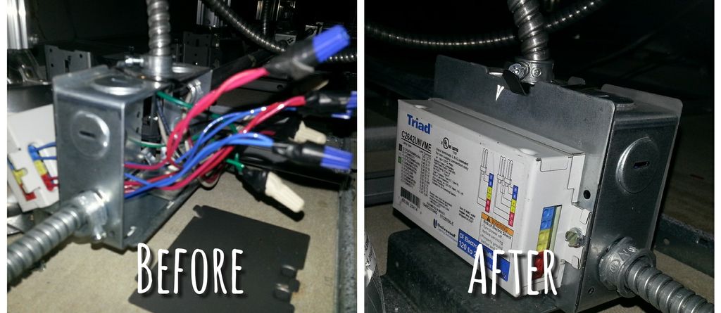 Electrical ballast replacement