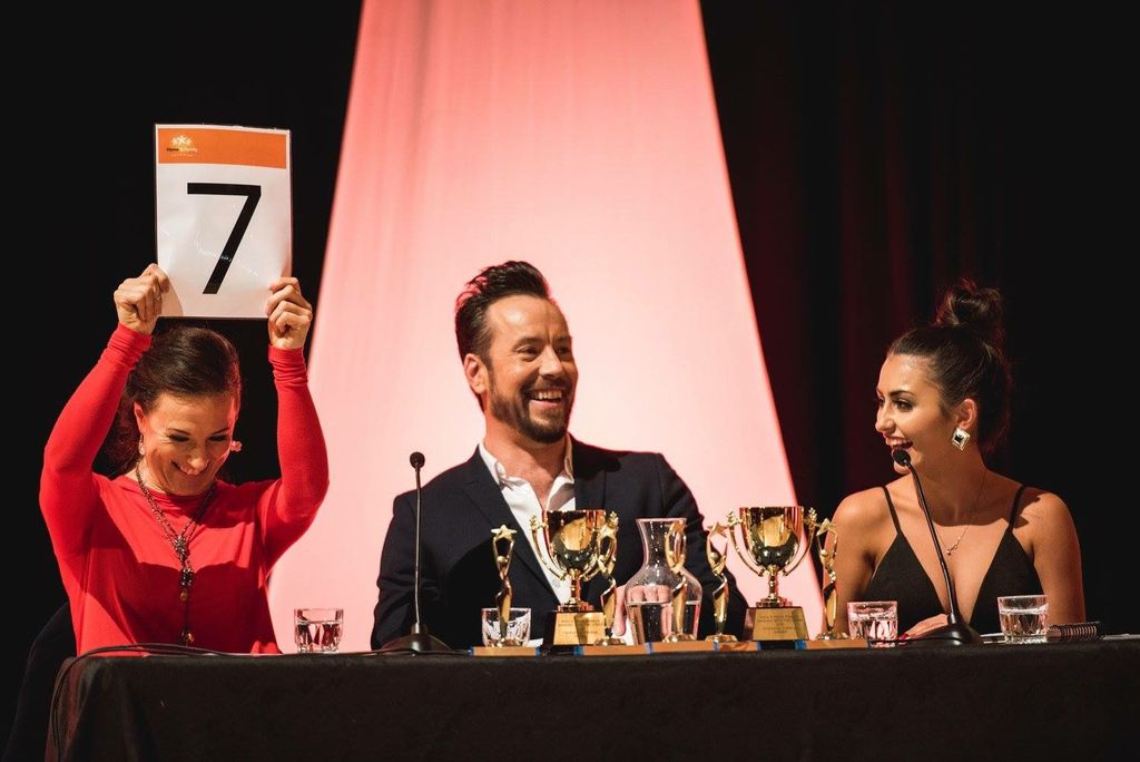 Judging a Charity Dancing Event
