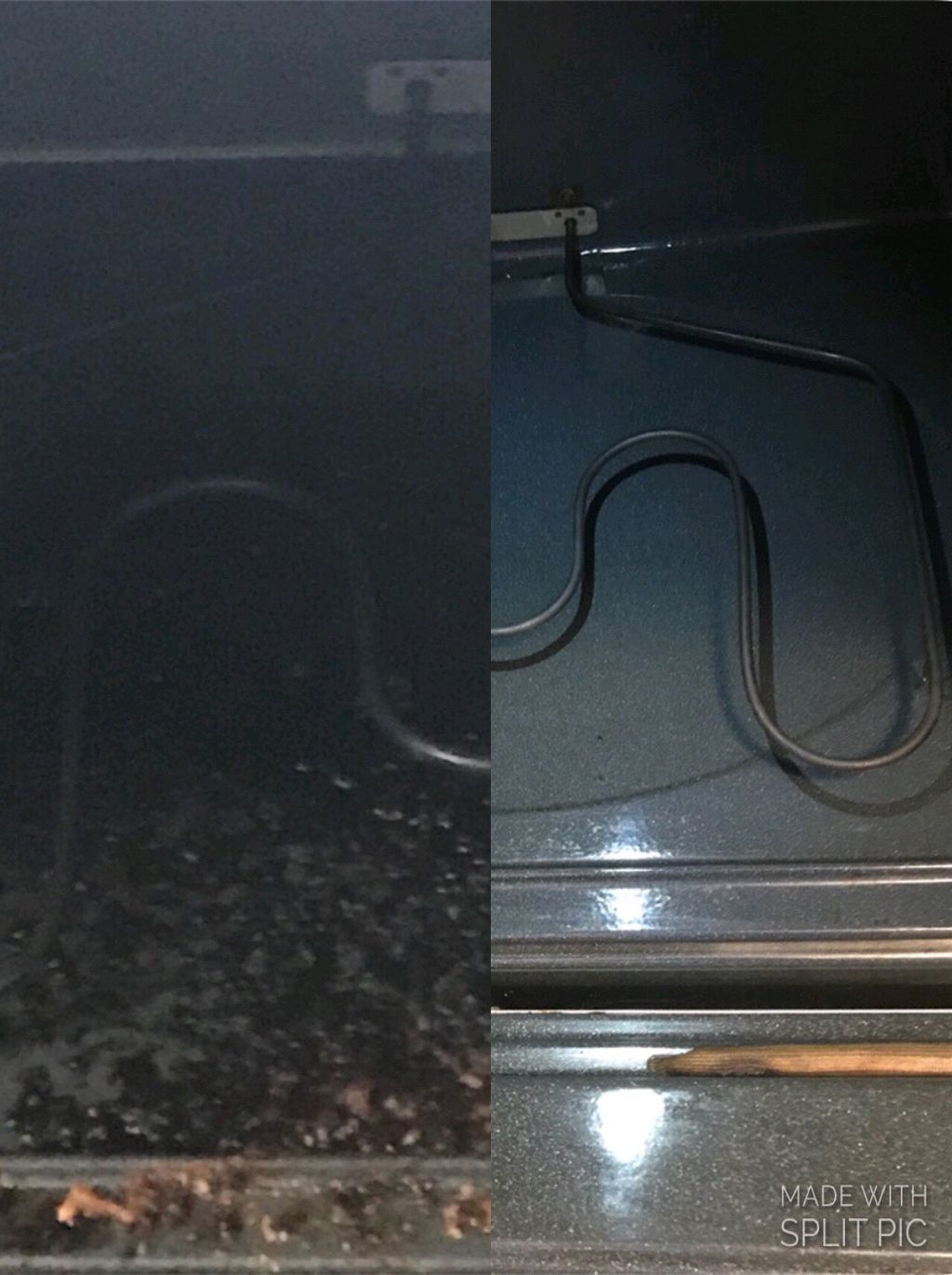 Stove Before & after pic