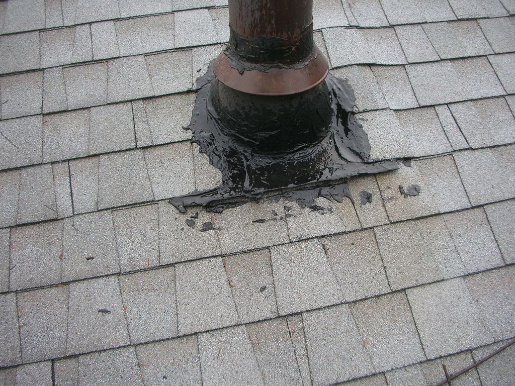 roof flashing problem 