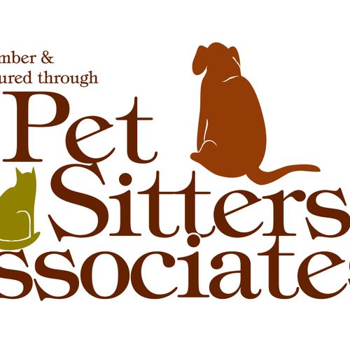 Bonded and Insured through Pet Sitter Associates