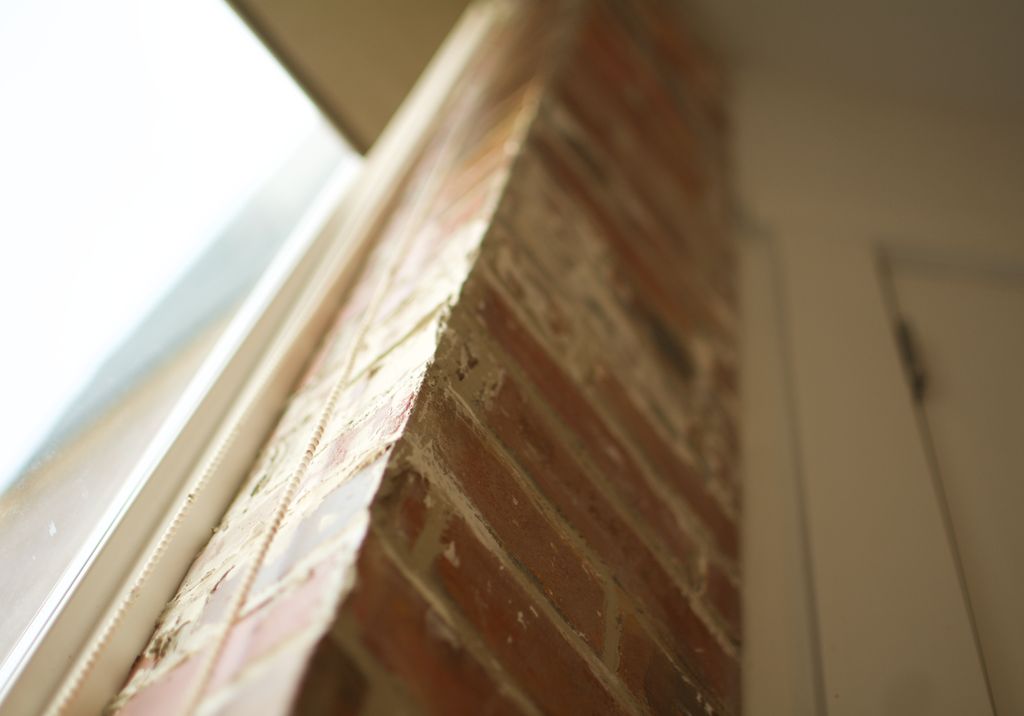 Faux Brick Wall #2 Wont Damage Existing Wall Under