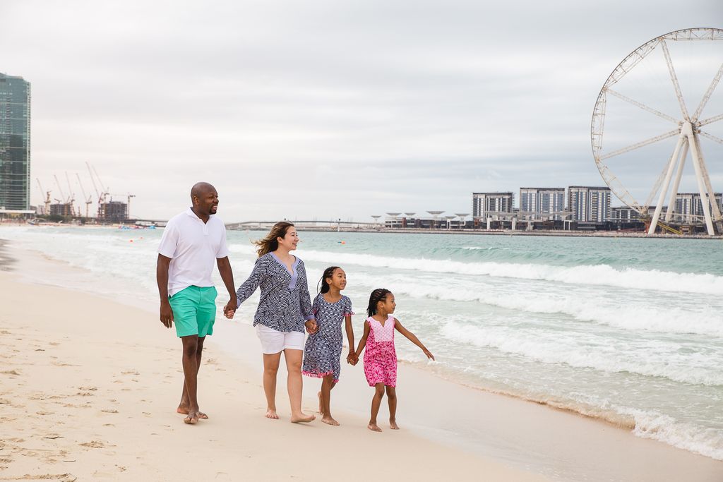 Family Portrait in Dubai