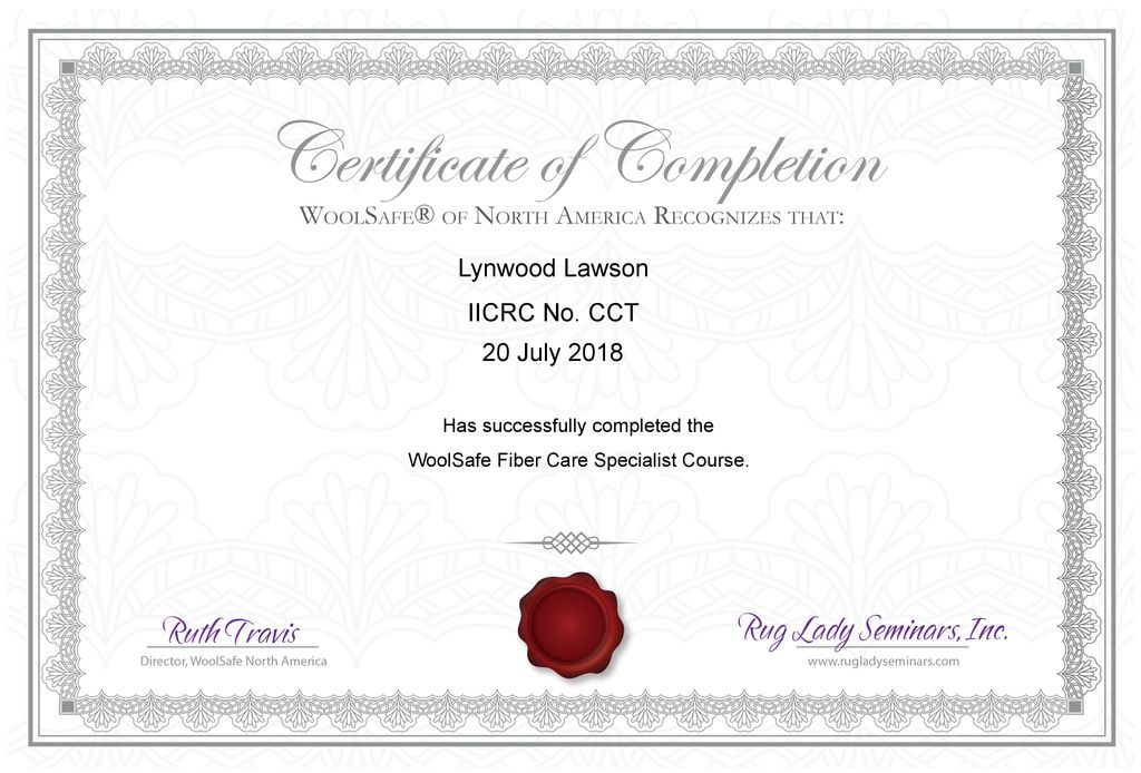 Wool Safe Certification