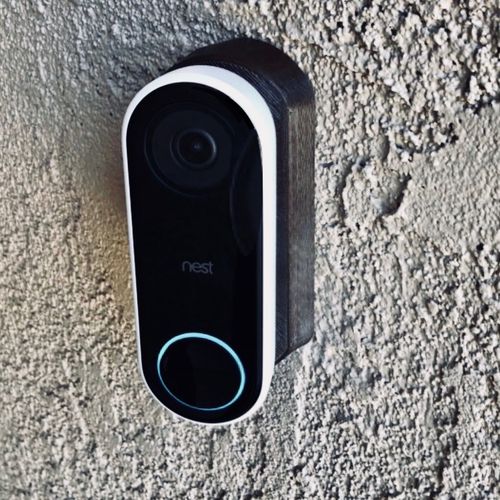 Nest Hello with 30* angle mount