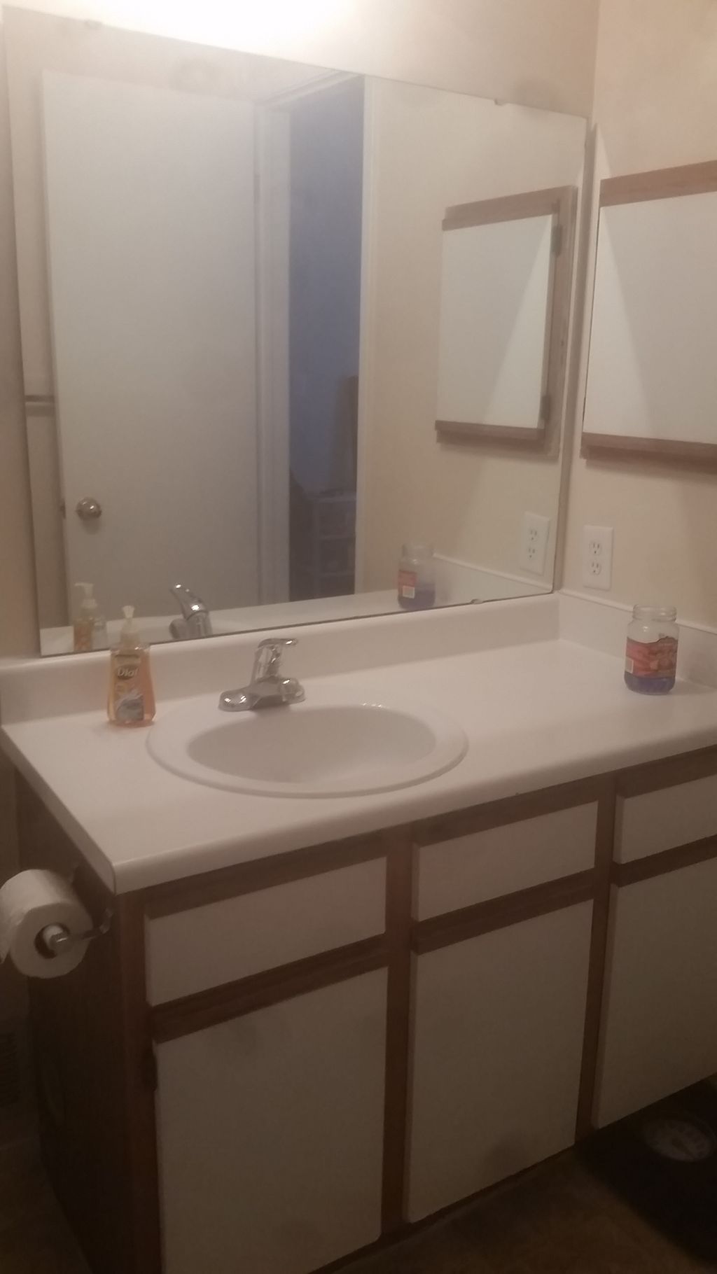 2 bedroom apt bathroom cleaned.