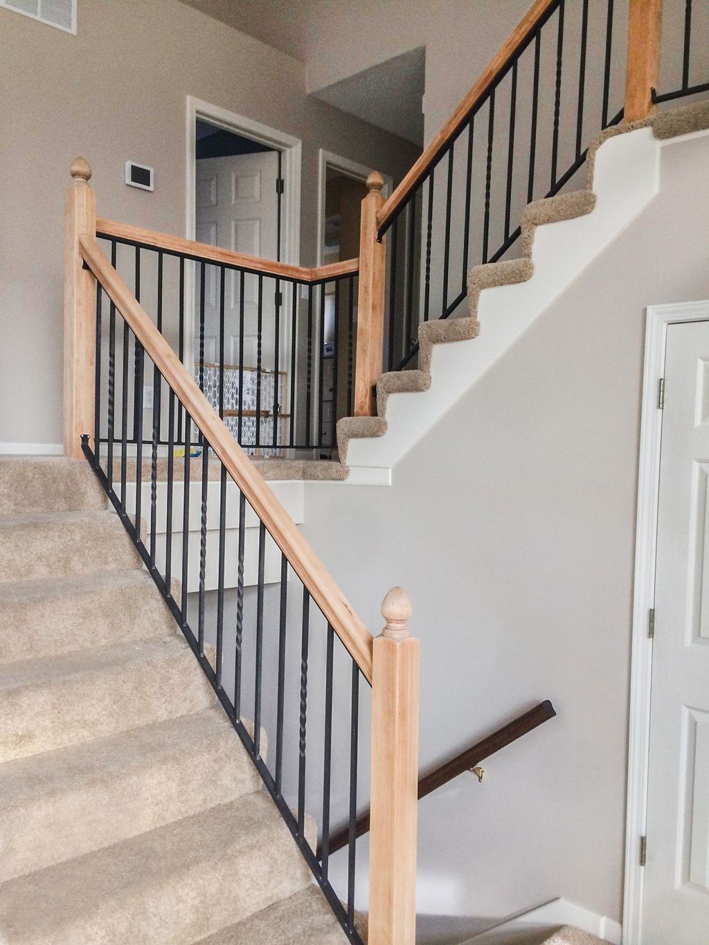 Custom iron railing fabrication and install 