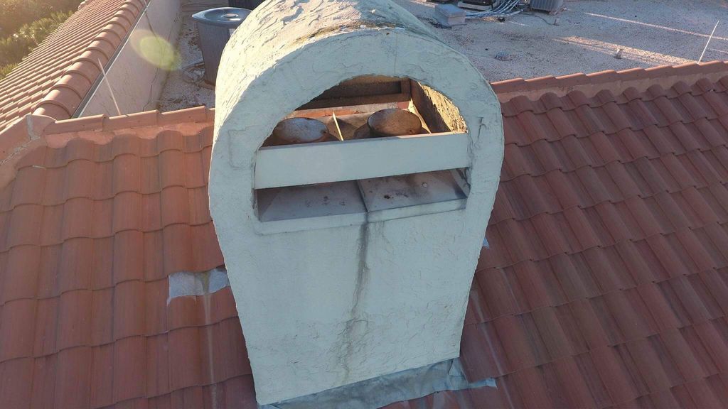 Our drones can inspect chimney systems on fragile 