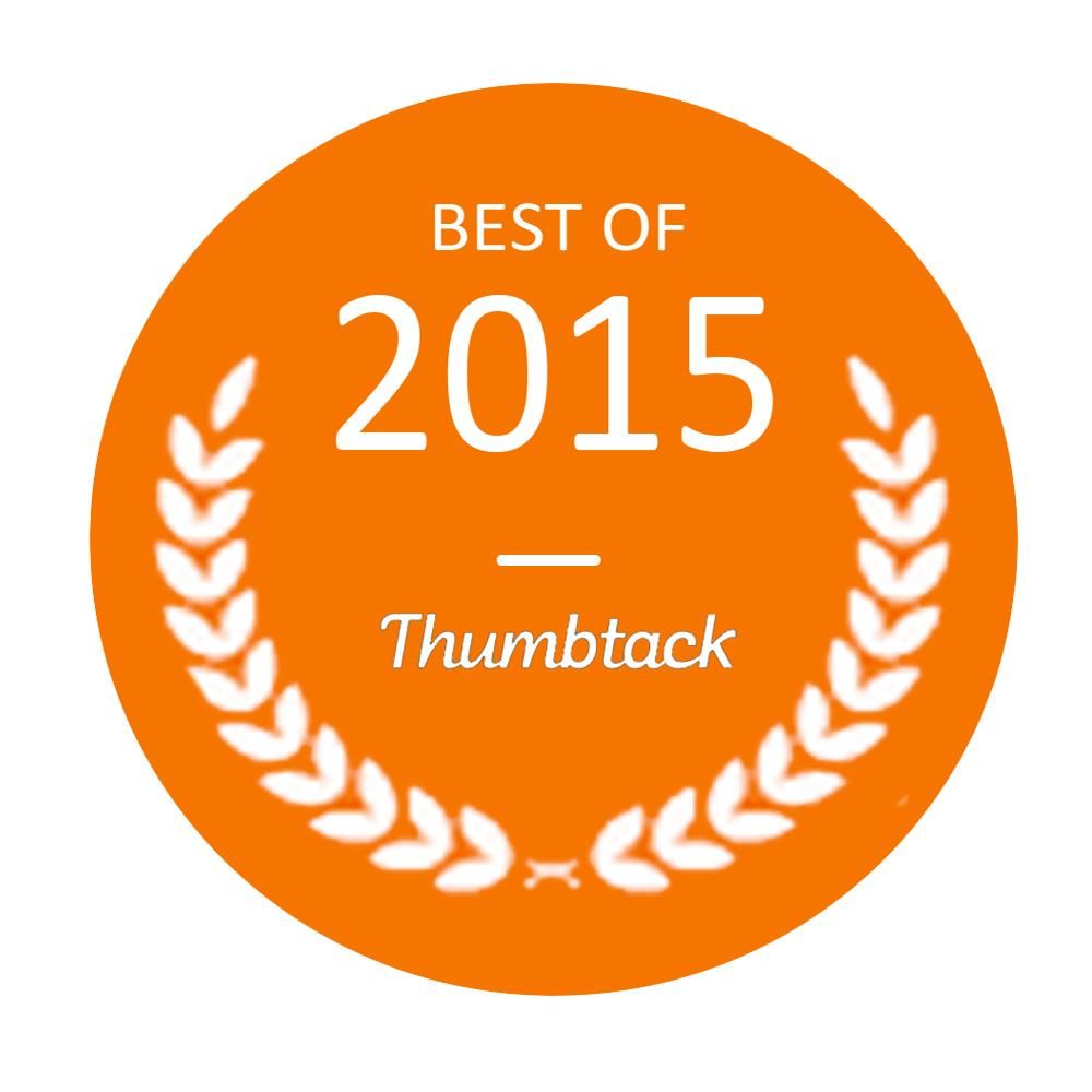  Best of 2015 Thumbtack Award 🏆