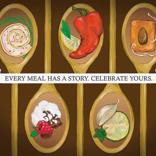 Every meal has a story. Celebrate yours.