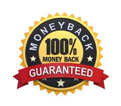 100% Money Back Guarantee.