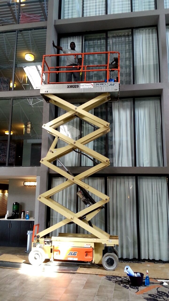 Window cleaning Hotel