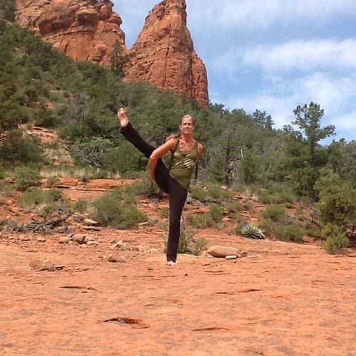 Teaching yoga in one of most outstanding sites in 