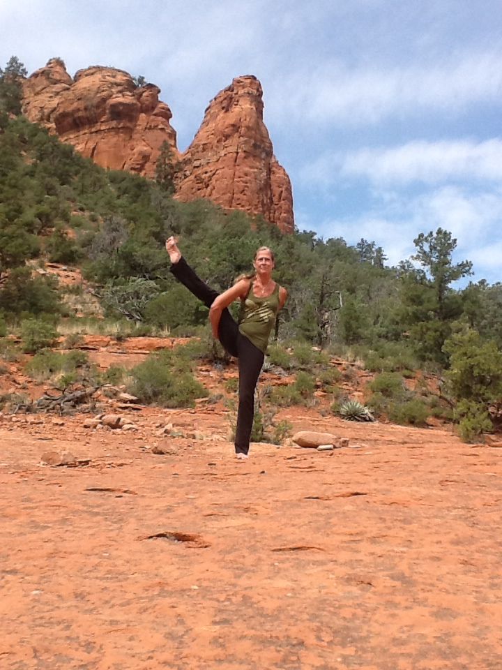 Teaching yoga in one of most outstanding sites in 