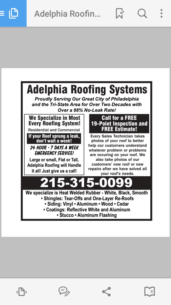 Adelphia Roofing Systems