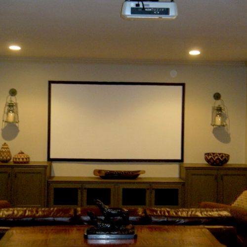 Let us install a custom theater in your home!