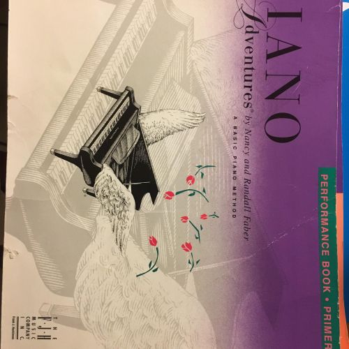 Piano book used in lessons
