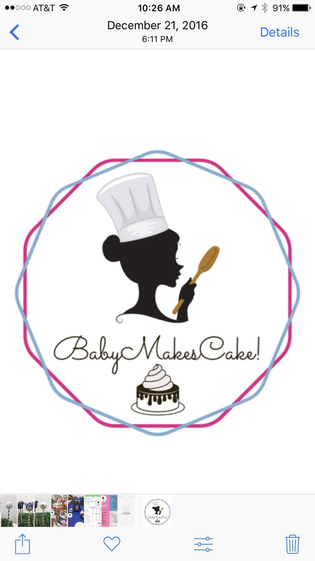 Baby Makes Cake