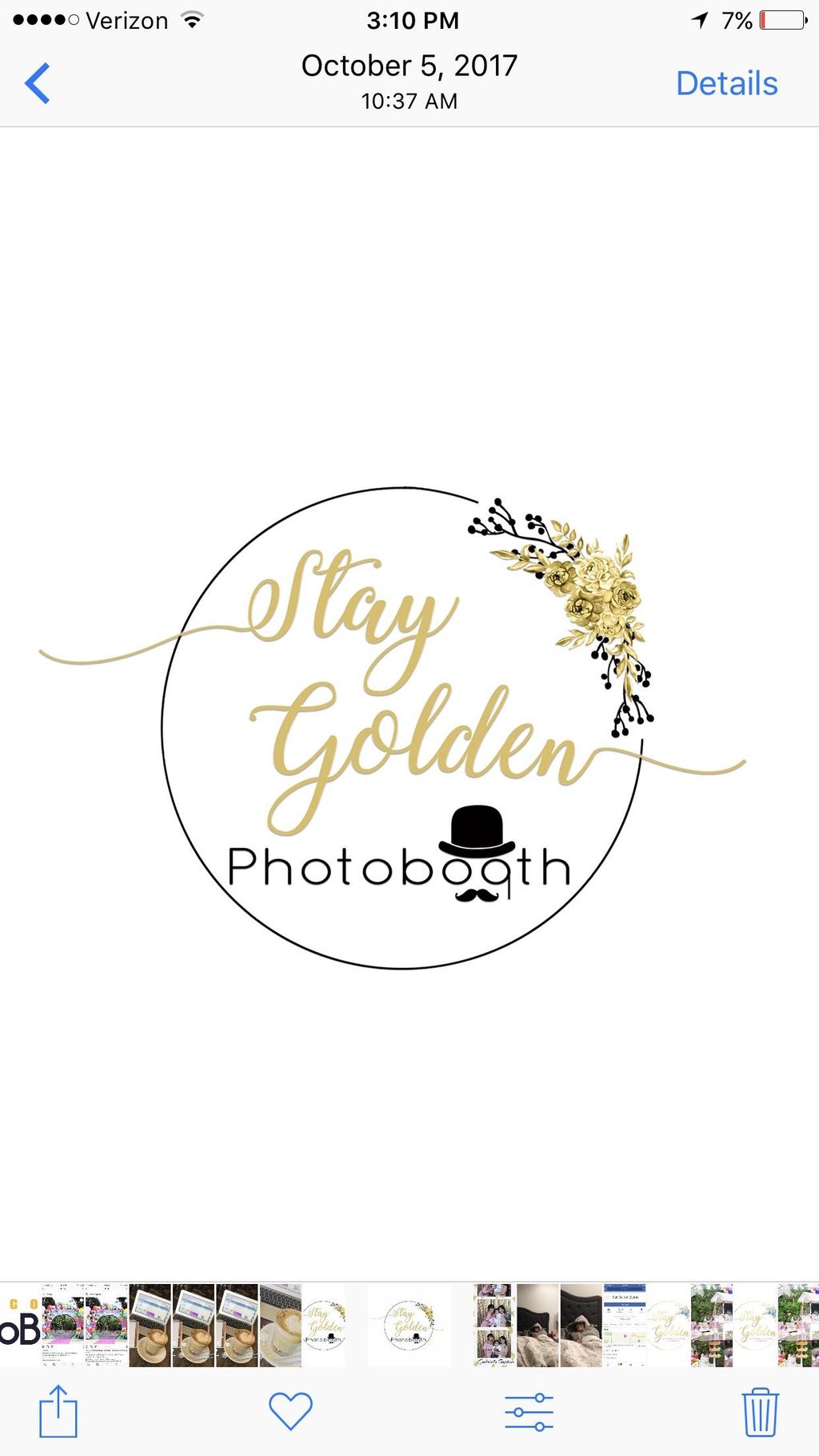 Stay Golden Photobooth