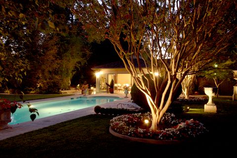 Nightscape Pools, Outdoor lighting makes a project