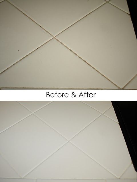 Grout and tile cleaning
