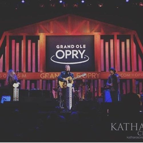 It was an honor to play at the Grand Ole Opry with