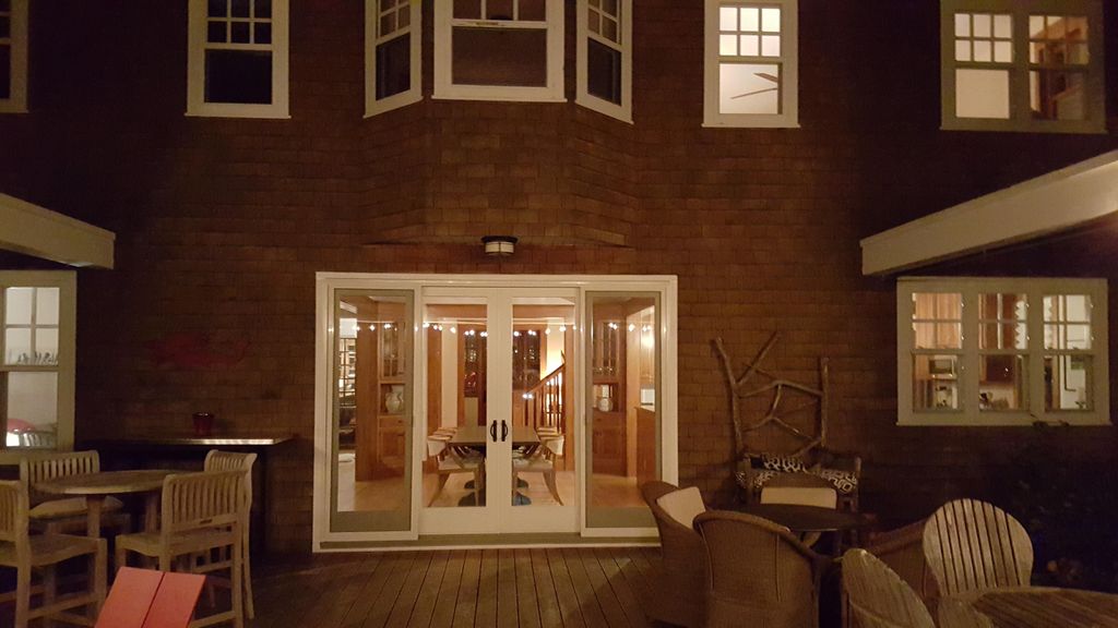 remove framing, install 128" patio door in Prior L