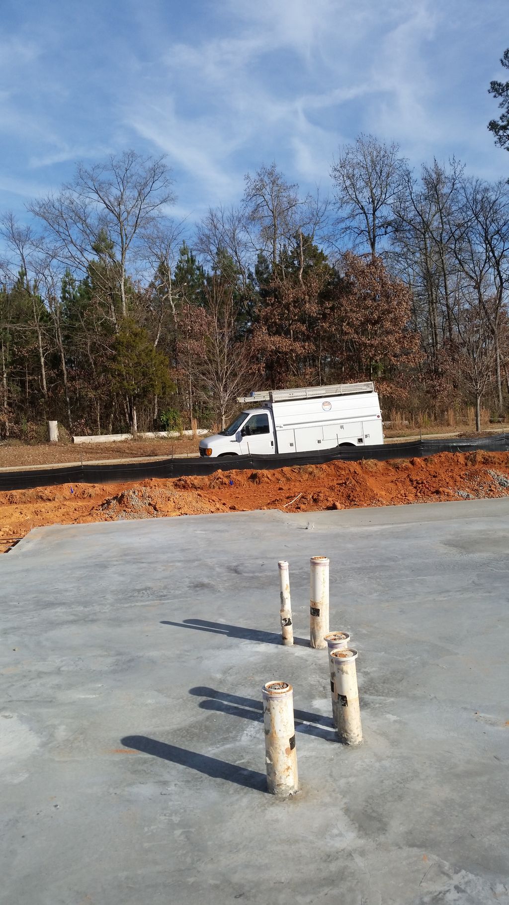 We do new houses and building Plumbing and HVAC