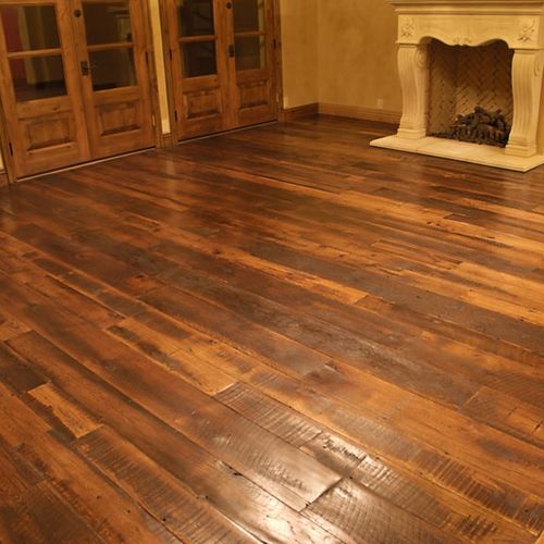 Wood flooring 