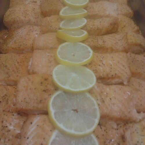 Lemon pepper Salmon