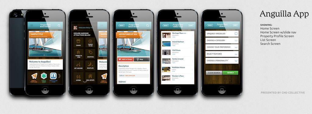 Travel App created for Anguilla.