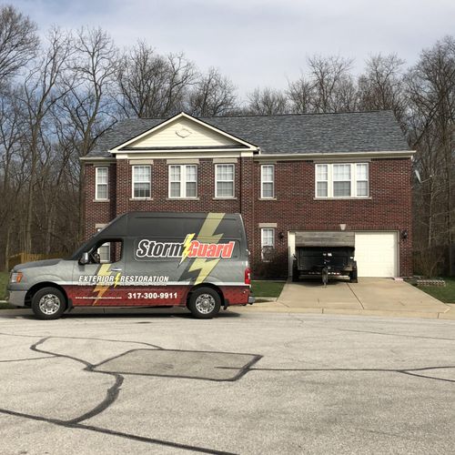 Full roof replacement in Brownsburg, IN 