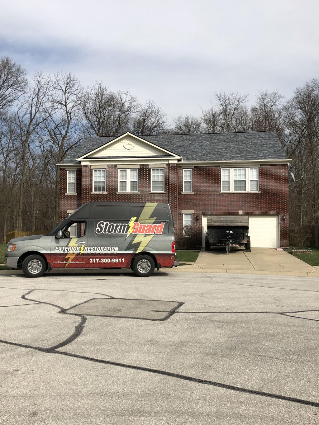 Full roof replacement in Brownsburg, IN 