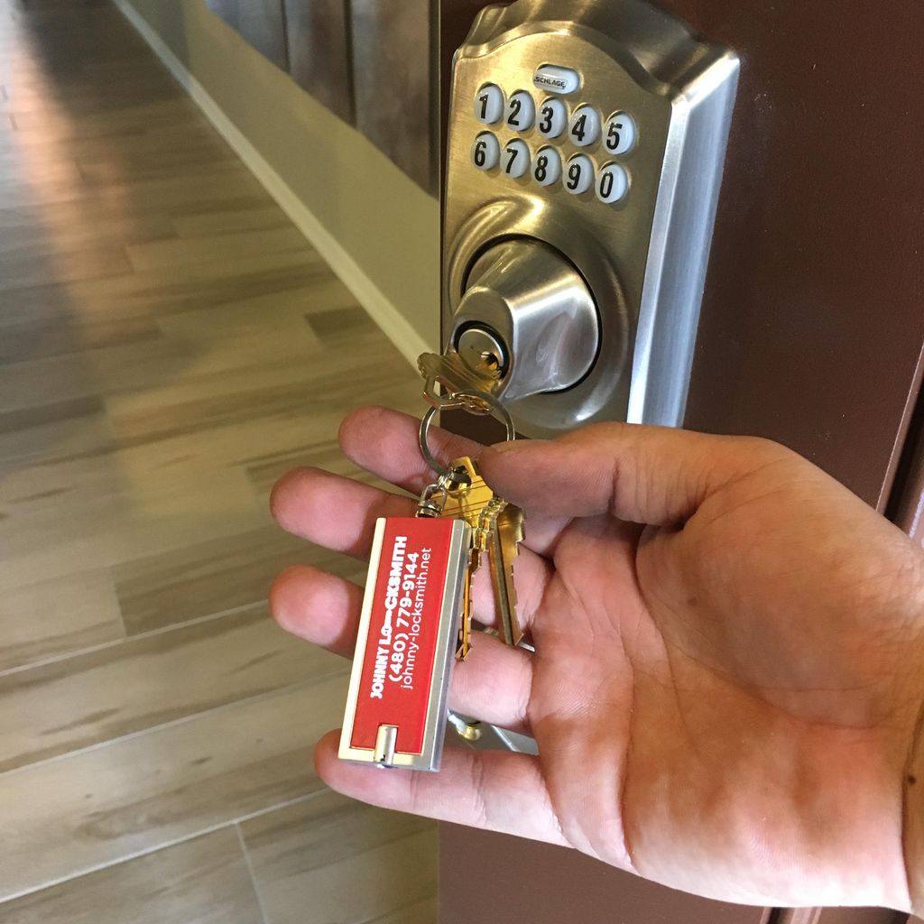 key less door lock for residential