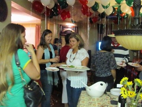 One of our "home hosted" social events