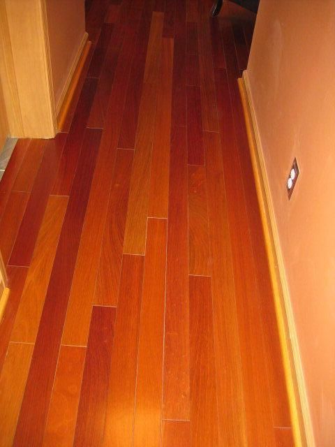 Prefinished Brazilian Cherry harwood flooring Inst