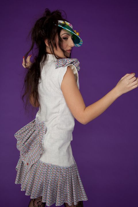 Spring summer editorial look re -vamped blazer by 