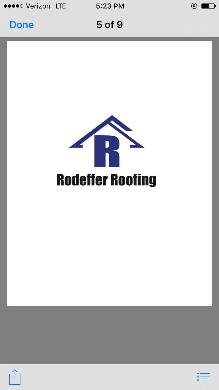 Rodeffer Roofing INC