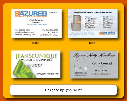 Professional high quality business card design and