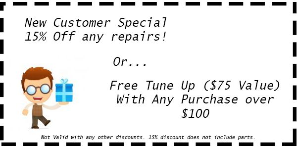 Take advantage of our first time customer discount