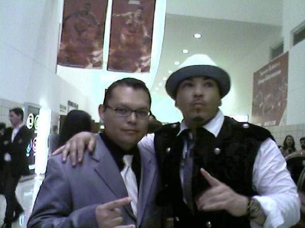 JC and Baby Bash at the Latin Grammys