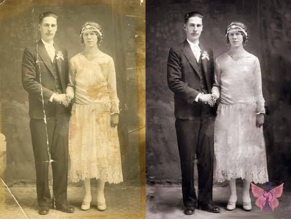 Photo restoration.
