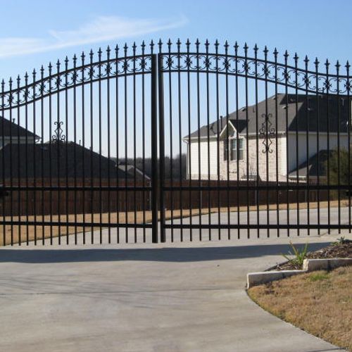 If you are looking to add an iron gate to your res