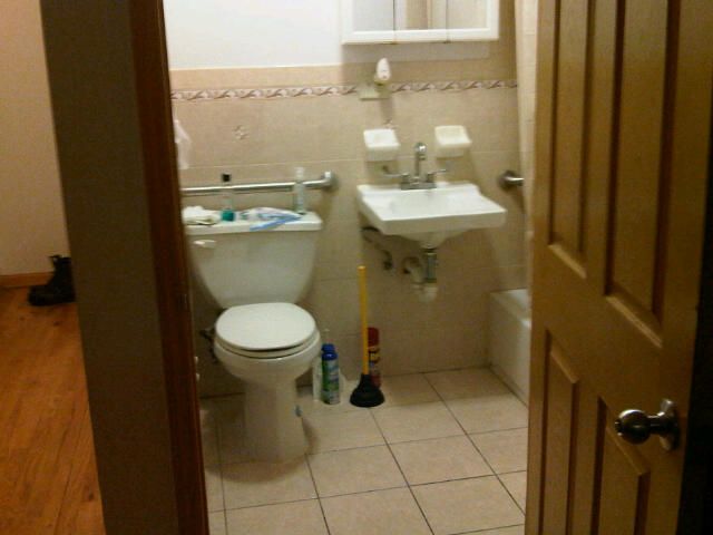Bathroom Before