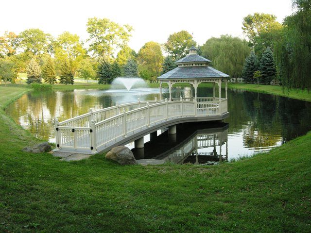 We offer custom-crafted garden structures built wi