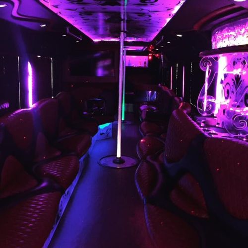 Our Hollywood Luxury Party Bus